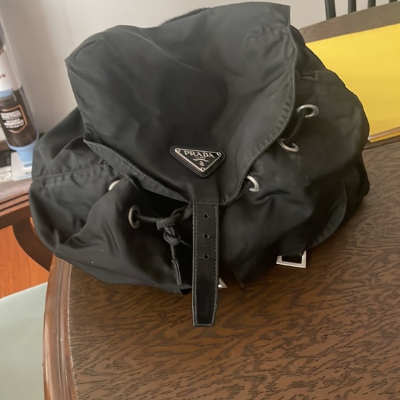 Beautiful used Prada back pack - Picture 4 of 4